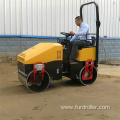 1 Ton Vibratory Tandem Asphalt Roller Compactor With Variable Speed